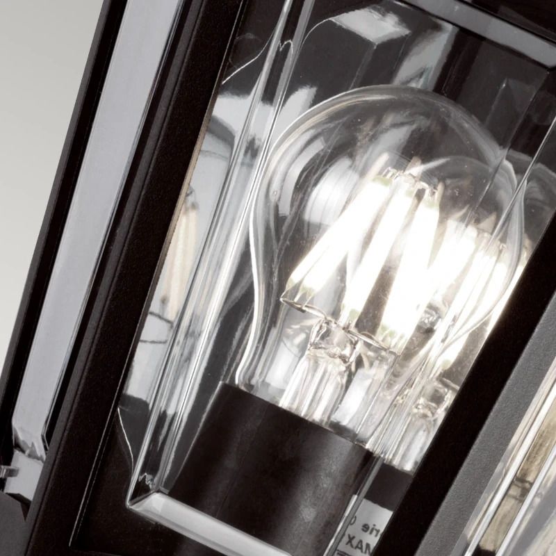Elstead Lighting LED Buitenlamp Kinsale | 1X E27 Max 60W | IP44 | Dimbaar | Black