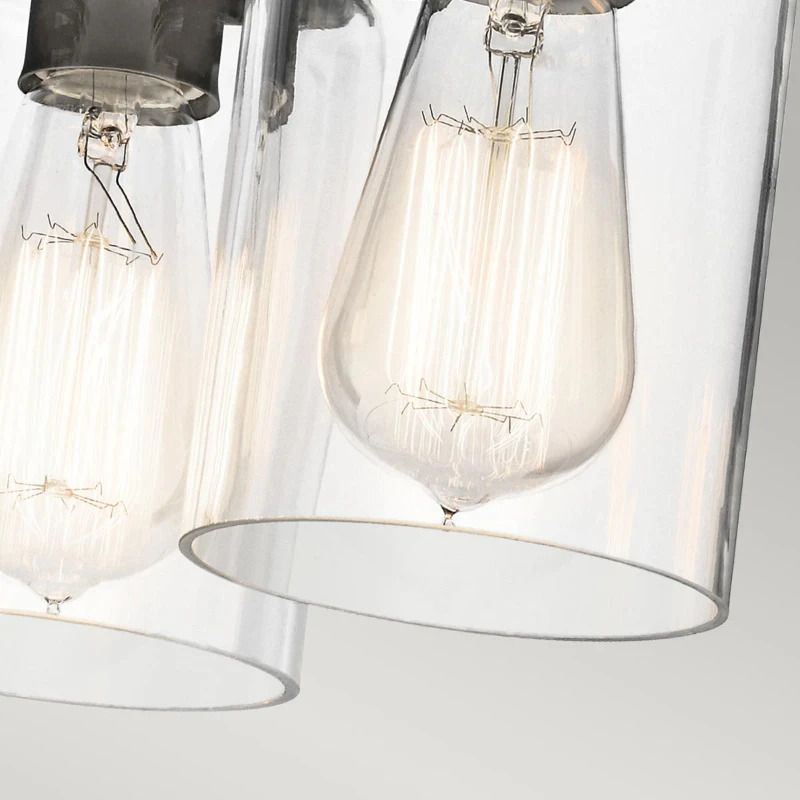 Kichler LED Plafondlamp Brinley | 3X E27 Max 60W | Dimbaar | Olde Bronze