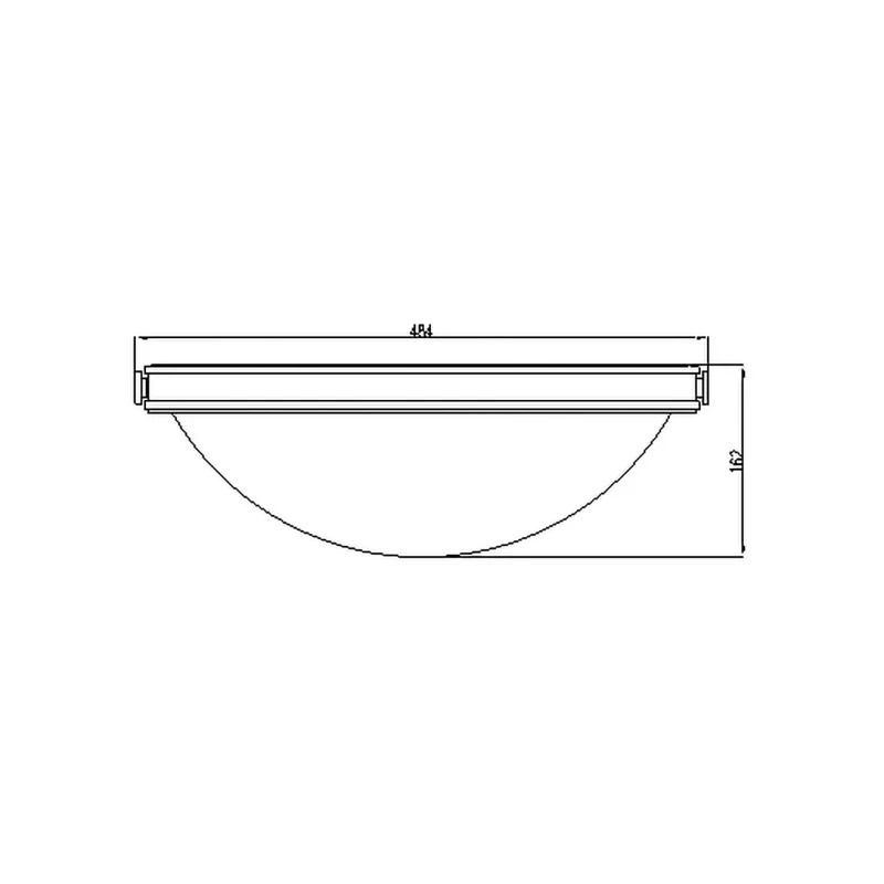 Hinkley LED Plafondlamp Collier | 3X E27 Max 60W | Dimbaar | Heritage Brass