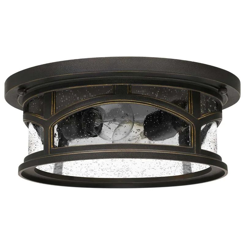 Quoizel LED Buitenlamp Marblehead | 2X E27 Max 60W | IP44 | Dimbaar | Palladian Bronze