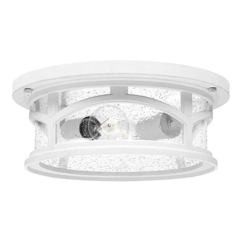 Quoizel LED Buitenlamp Marblehead | 2X E27 Max 60W | IP44 | Dimbaar | White