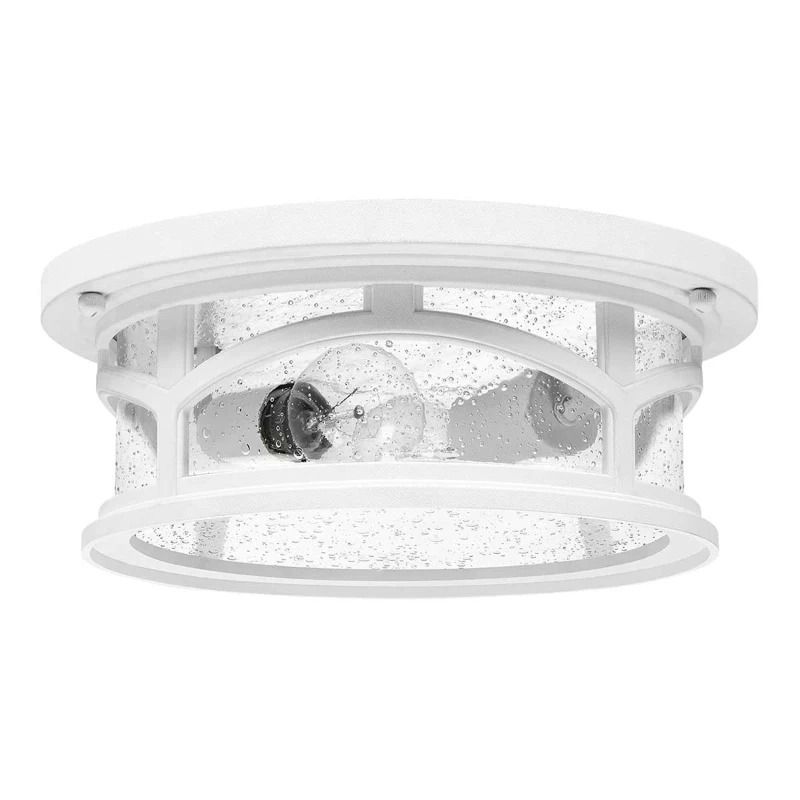 Quoizel LED Buitenlamp Marblehead | 2X E27 Max 60W | IP44 | Dimbaar | White