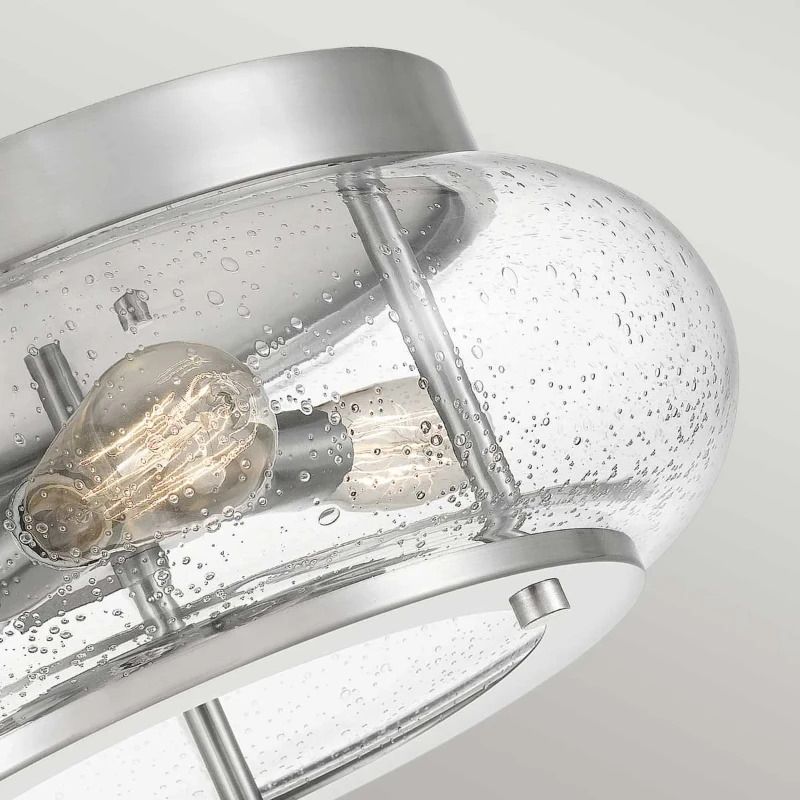 Quoizel LED Plafondlamp Trilogy | 3X E27 Max 60W | Dimbaar | Brushed Nickel