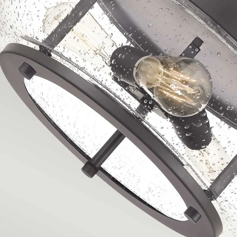 Quoizel LED Plafondlamp Trilogy | 3X E27 Max 60W | Dimbaar | Old Bronze
