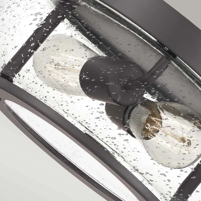 Quoizel LED Plafondlamp Trilogy | 2X E27 Max 60W | Dimbaar | Old Bronze