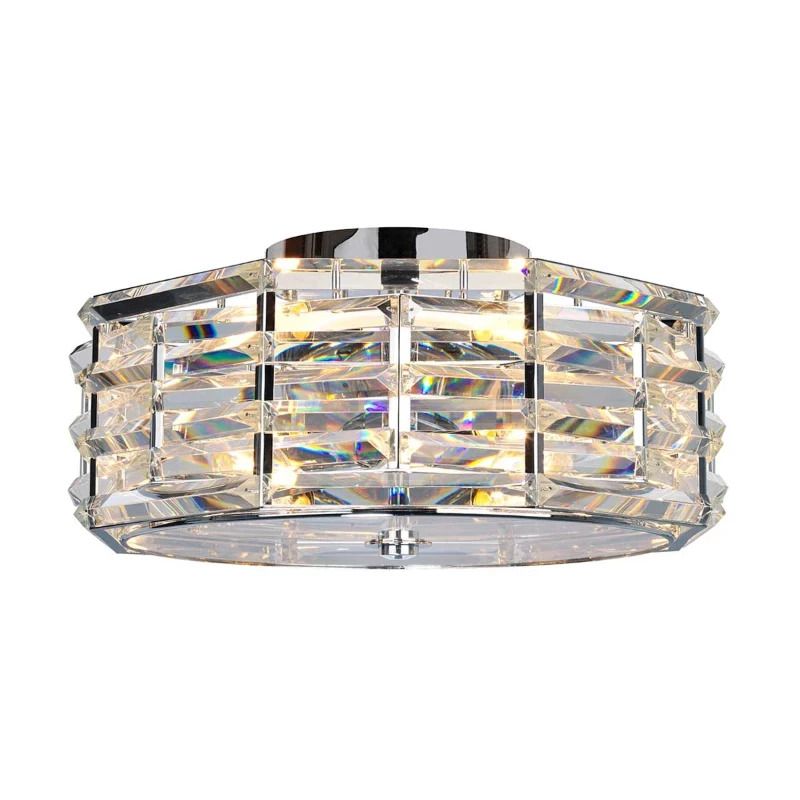 Elstead Lighting LED Plafondlamp Shoal | 4X E27 Max 60W | Dimbaar | Polished Nickel