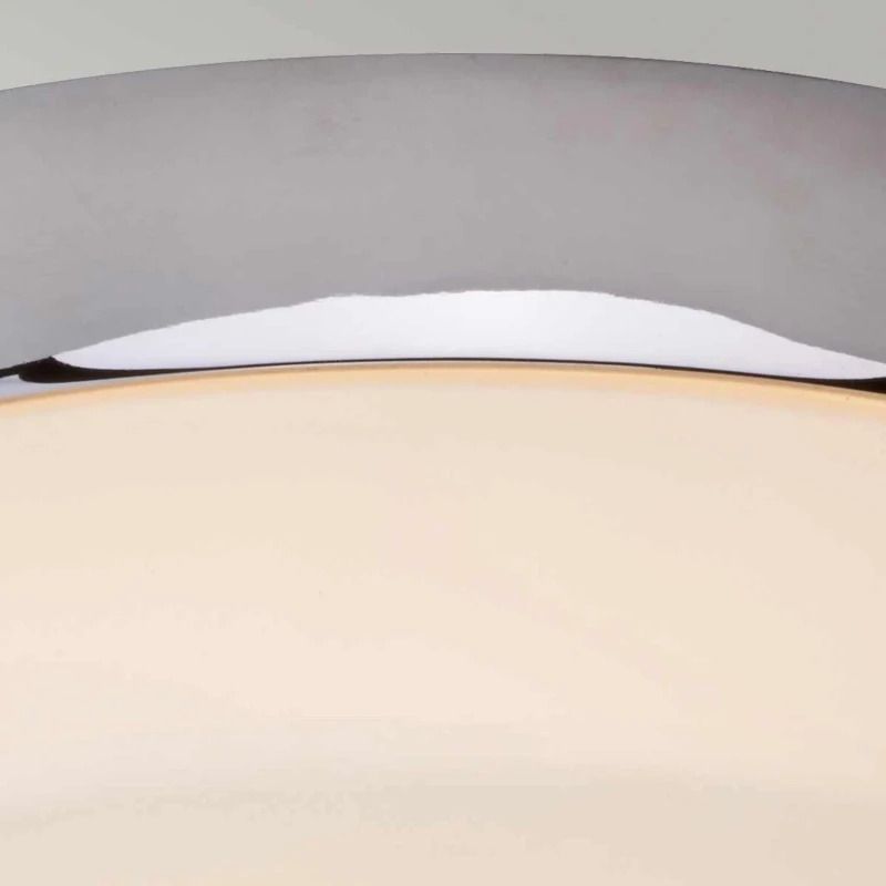 Elstead Lighting LED Plafond Badkamerlamp Tamar | 5.7W 3000K 600Lm 830 | IP44 | Dimbaar | Polished Chrome