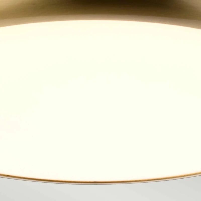 Elstead Lighting LED Plafond Badkamerlamp Welland | 12W 3000K 1080Lm 830 | Aged Brass