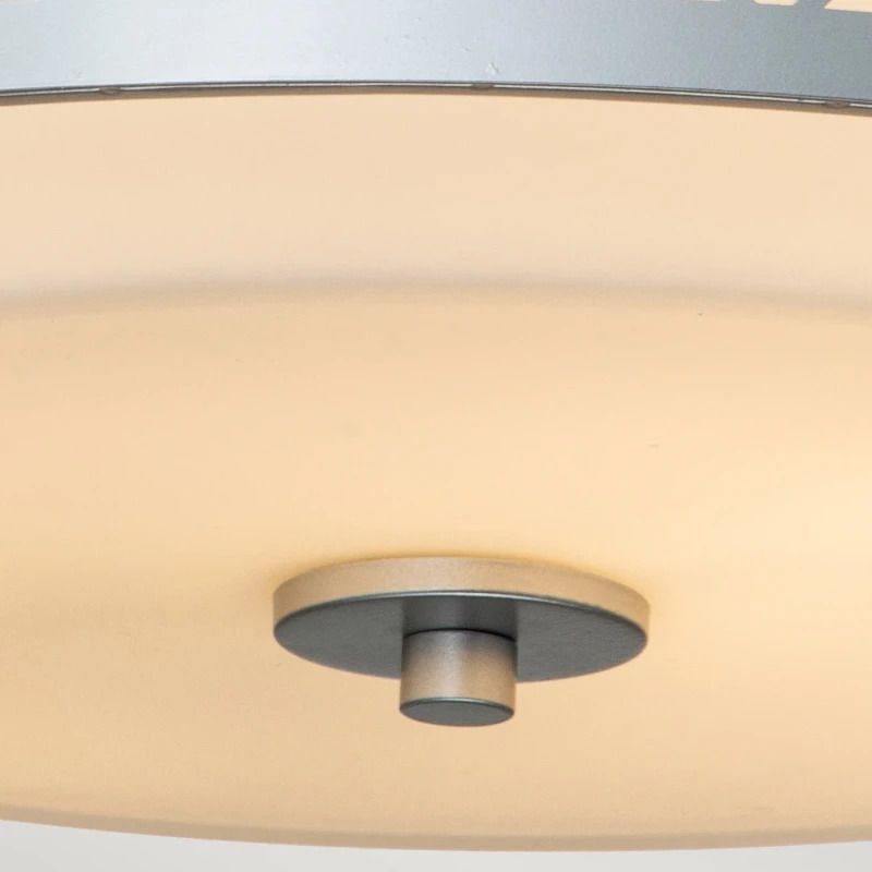 Elstead Lighting LED Plafondlamp Ziggy | 2X E27 Max 60W | Dimbaar | Lacquered Silver