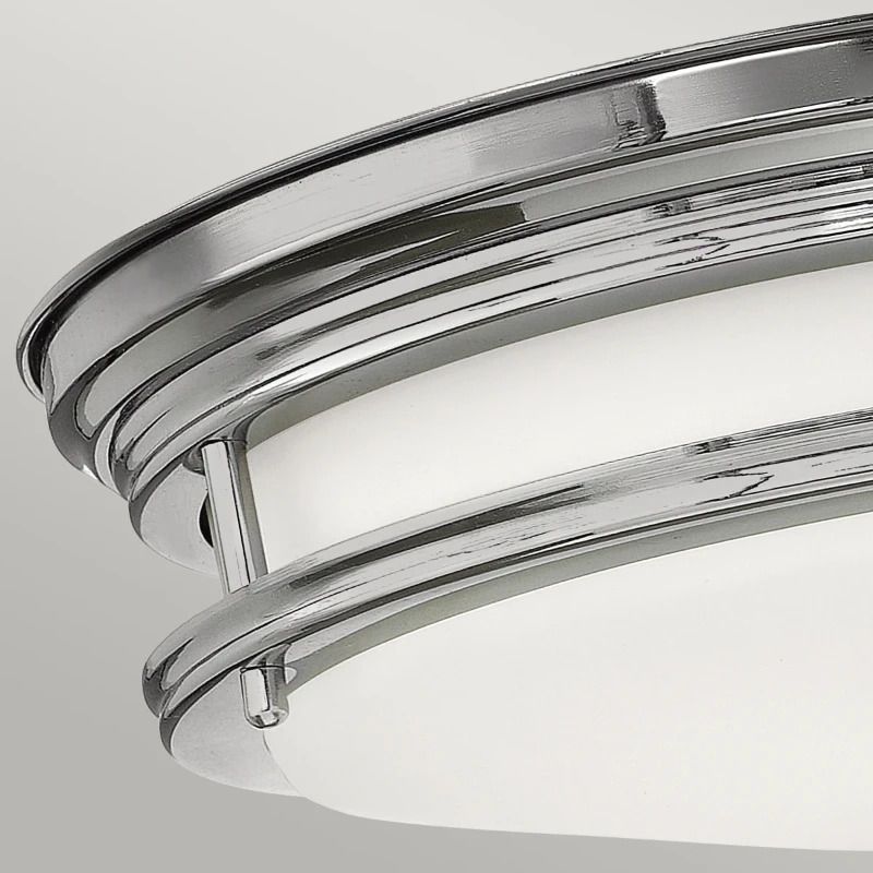 Hinkley LED Plafond Badkamerlamp Hadrian | 2X E27 Max 40W | IP44 | Dimbaar | Chrome