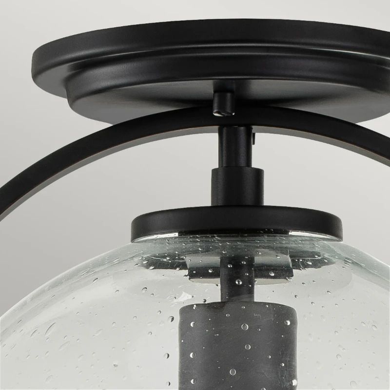 Hinkley LED Plafondlamp Somerset | 1X E27 Max 60W | Dimbaar | Black