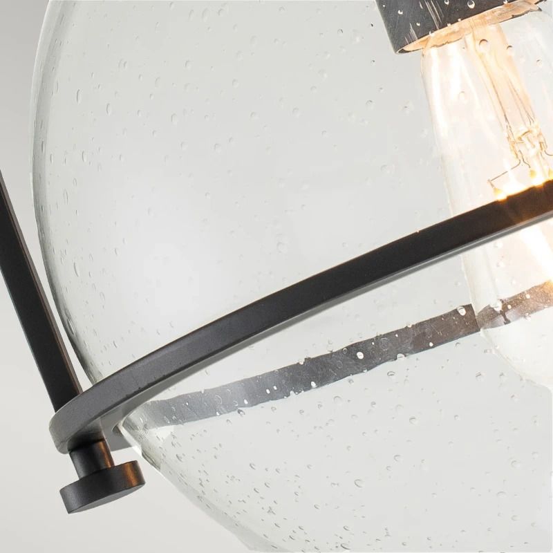 Hinkley LED Plafondlamp Somerset | 1X E27 Max 60W | Dimbaar | Black