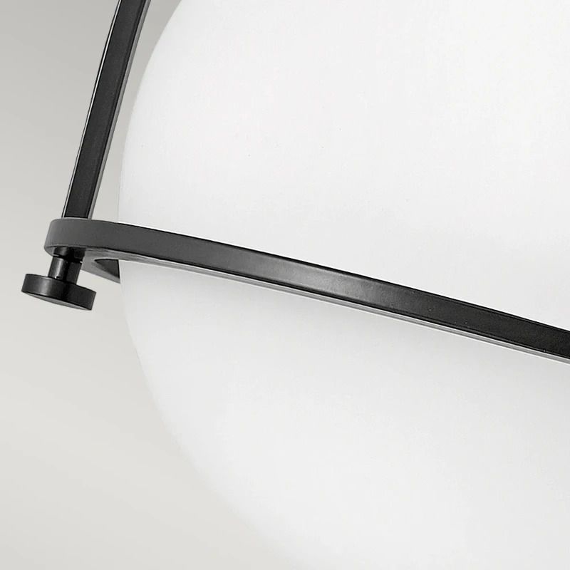 Hinkley LED Plafondlamp Somerset | 1X E27 Max 60W | Dimbaar | Black