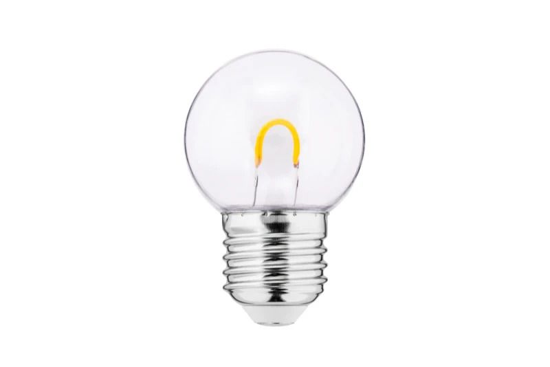 Thorgeon E27 LED Kogellamp | 1W 230V 2200K | 822 180°