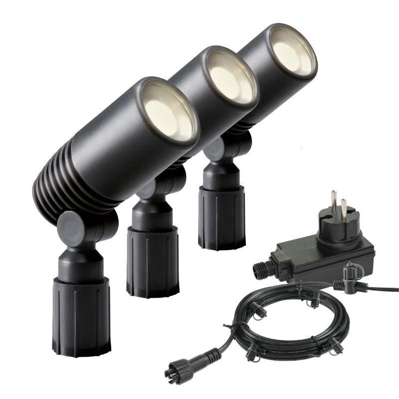 Garden Lights Grondpen 12V | Alder set | 1.8W 150Lm 3000K | IP44