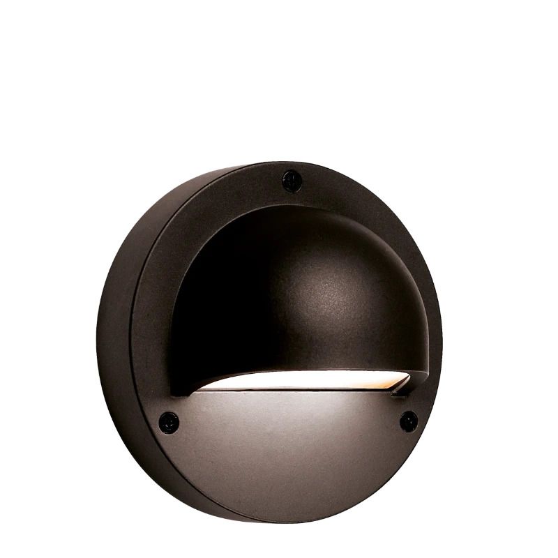Garden Lights Wandlamp 12V | Deimos zwart | 1.5W 50Lm 6000K | IP44