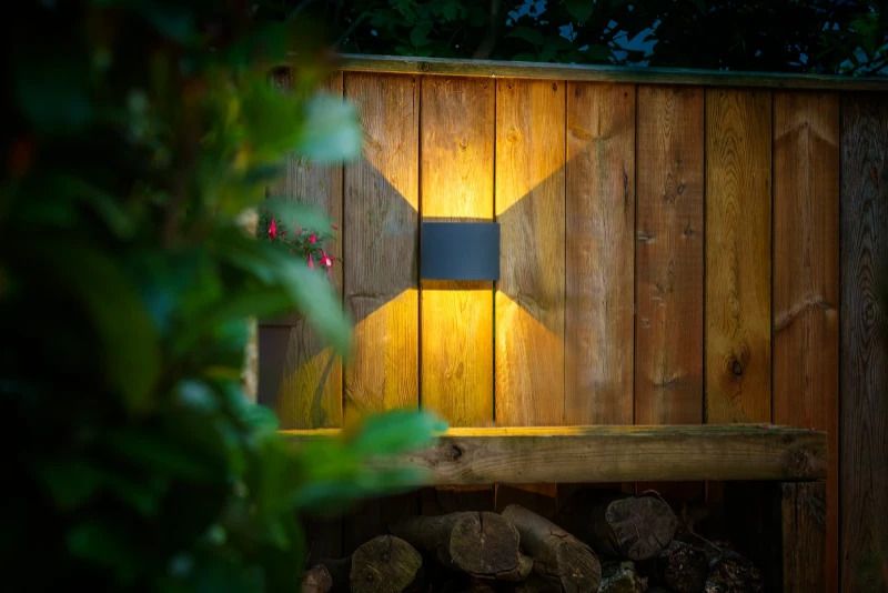 Garden Lights Wandlamp up/down 12V | Goura antraciet | 6W 250Lm 3000K | IP44