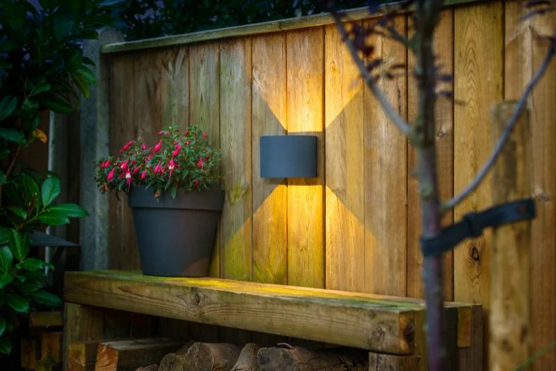Garden Lights Wandlamp up/down 12V | Goura antraciet | 6W 250Lm 3000K | IP44