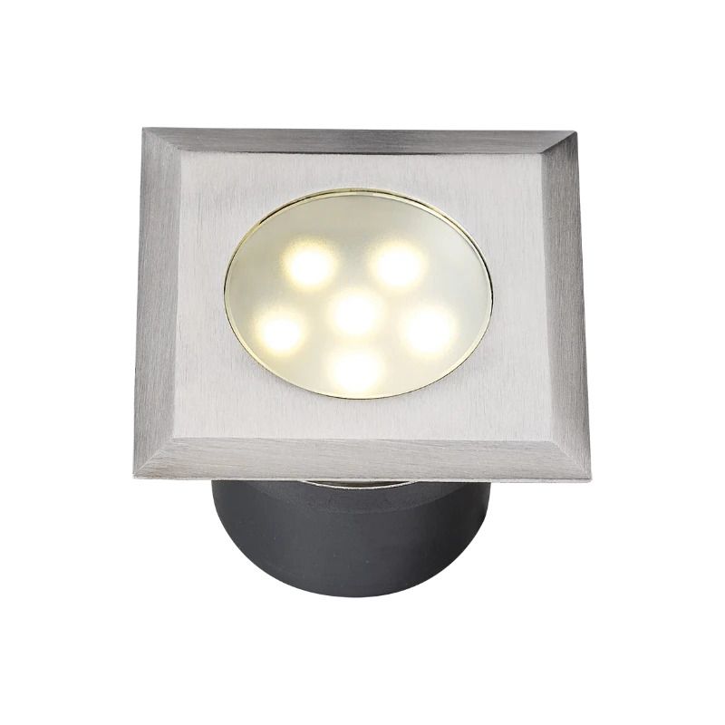 Garden Lights Decklight Vierkant 12V | Leda | 1W 35Lm 3000K | IP67