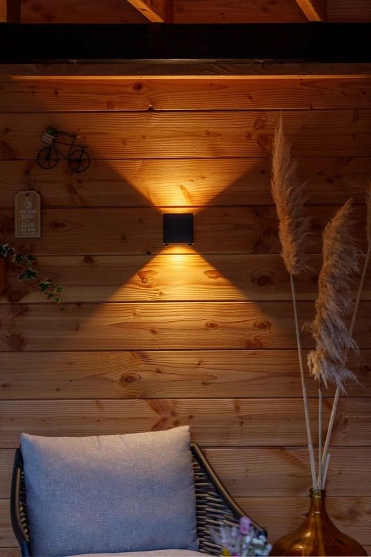 Garden Lights Wandlamp up/down 12V | Mauri zwart | 6W 250Lm 3000K | IP44
