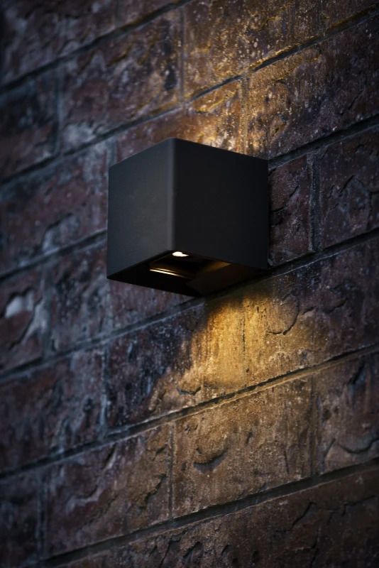 Lightpro Tuin Wandlamp Up/Down | Ixion Small 230V | 6W 500Lm 3000K | IP65