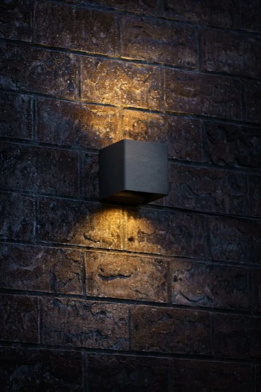 Lightpro Tuin Wandlamp Up/Down | Ixion Small 230V | 6W 500Lm 3000K | IP65
