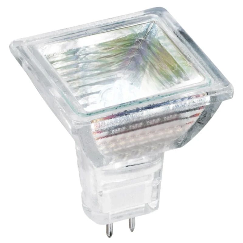 Patron GU5.3 MR16 Halogeenspot Vierkant | 20W 12V 3000K 60° | Ø50mm Dimbaar
