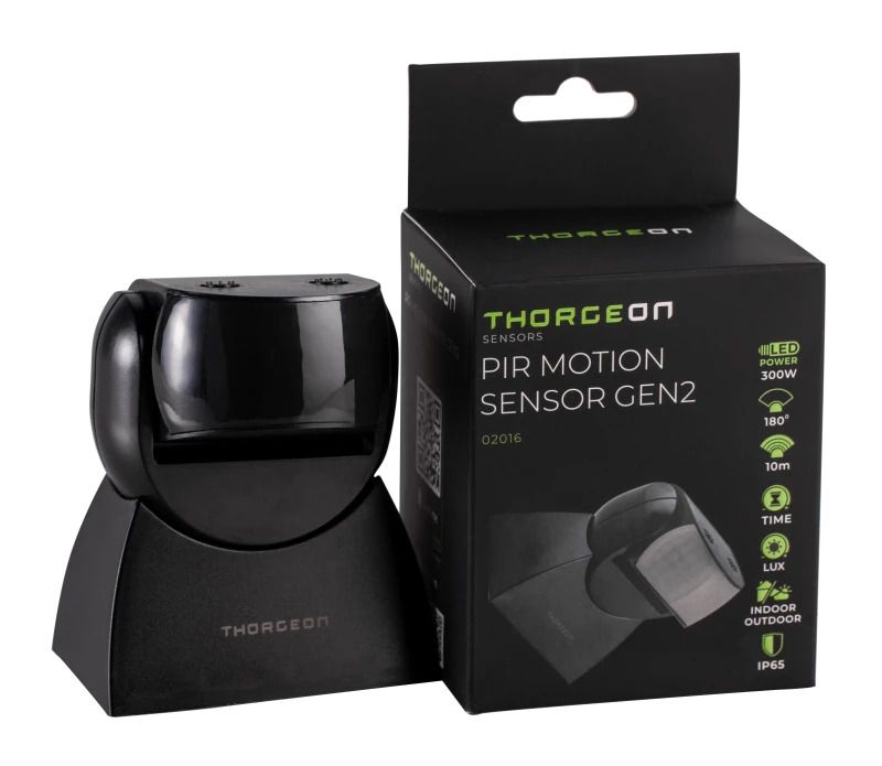 Thorgeon PIR Bewegingssensor | Plafond Opbouw IP65 180°