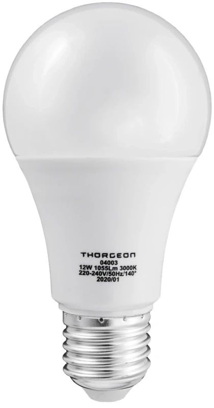 Thorgeon E27 LED Lamp | 12W 220/240V 3000K | 830 140°