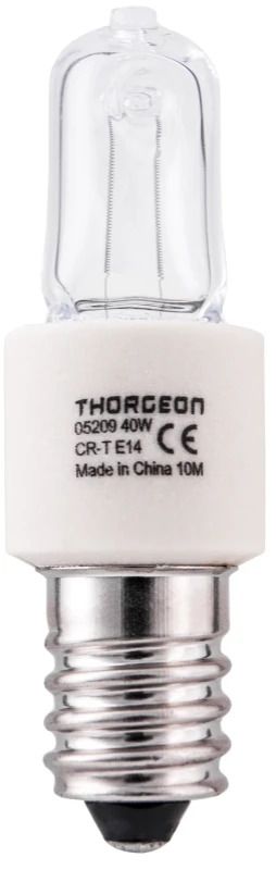Thorgeon E14 Halogeen Buislamp | 40W 2800K 590LM 220/240V | Dimbaar