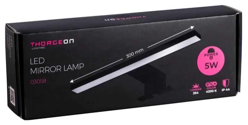 Thorgeon LED Spiegellamp | 5W 4000K 354Lm | 840 IP44