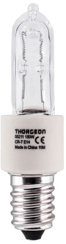 Thorgeon E14 Halogeen Buislamp | 150W 2800K 2870LM 220/240V | Dimbaar