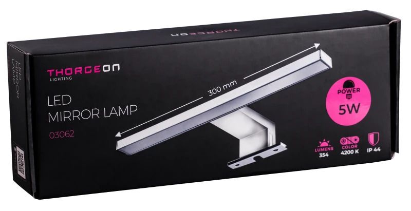 Thorgeon LED Spiegellamp | 5W 4000K 354Lm | 840 IP44