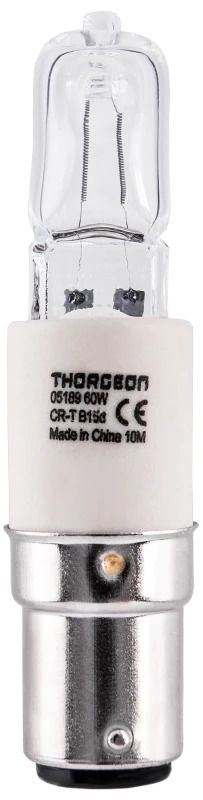 Thorgeon BA15d Halogeen Buislamp | 60W 2800K 980LM 220/240V | Dimbaar