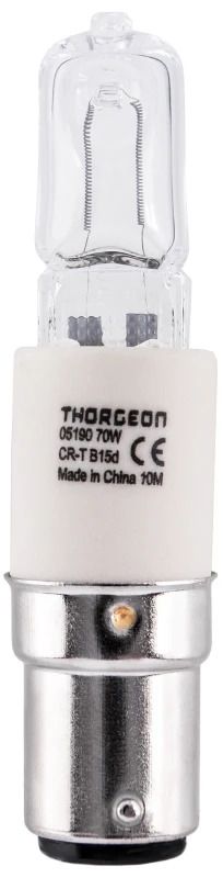 Thorgeon B15d Halogeen Buislamp | 70W 2800K 1180LM 220/240V | Dimbaar