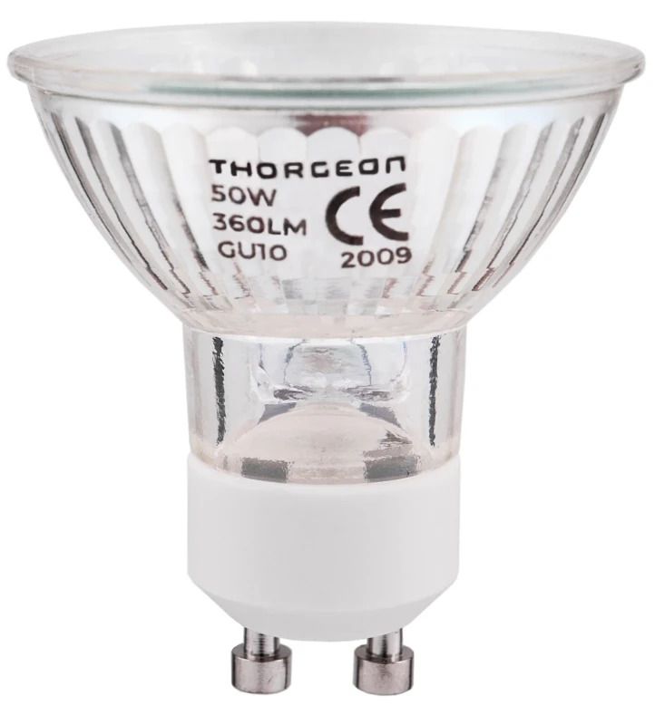 Thorgeon GU10 Halogeen Spot | 50W 220V 2700K 38° | Ø50mm Dimbaar