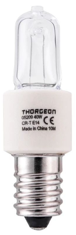 Thorgeon E14 Halogeen Buislamp | 70W 2800K 1180LM 220/240V | Dimbaar