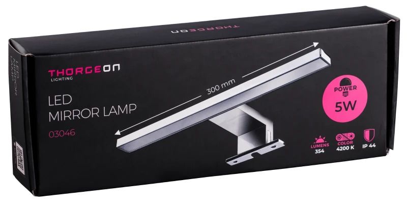 Thorgeon LED Spiegellamp | 5W 4000K 354Lm | 840 IP44