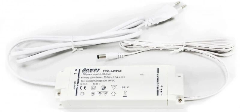 Thorgeon LED Driver | 2.5mA 60W 24V | Dimbaar IP20