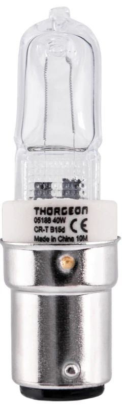 Thorgeon BA15d Halogeen Buislamp | 40W 2800K 590LM 220/240V | Dimbaar
