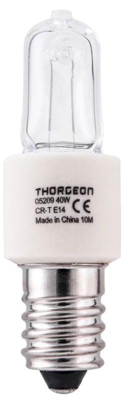Thorgeon E14 Halogeen Buislamp | 175W 2800K 3300LM 220/240V | Dimbaar