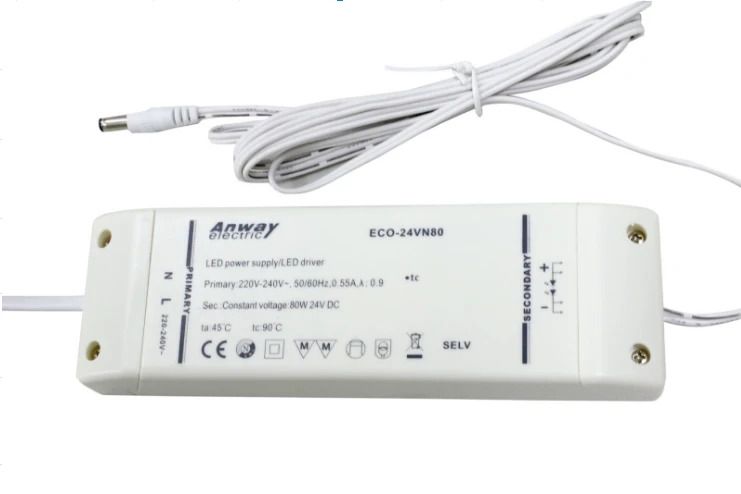 Thorgeon LED Driver | 3.34mA 80W 0V | Dimbaar IP20