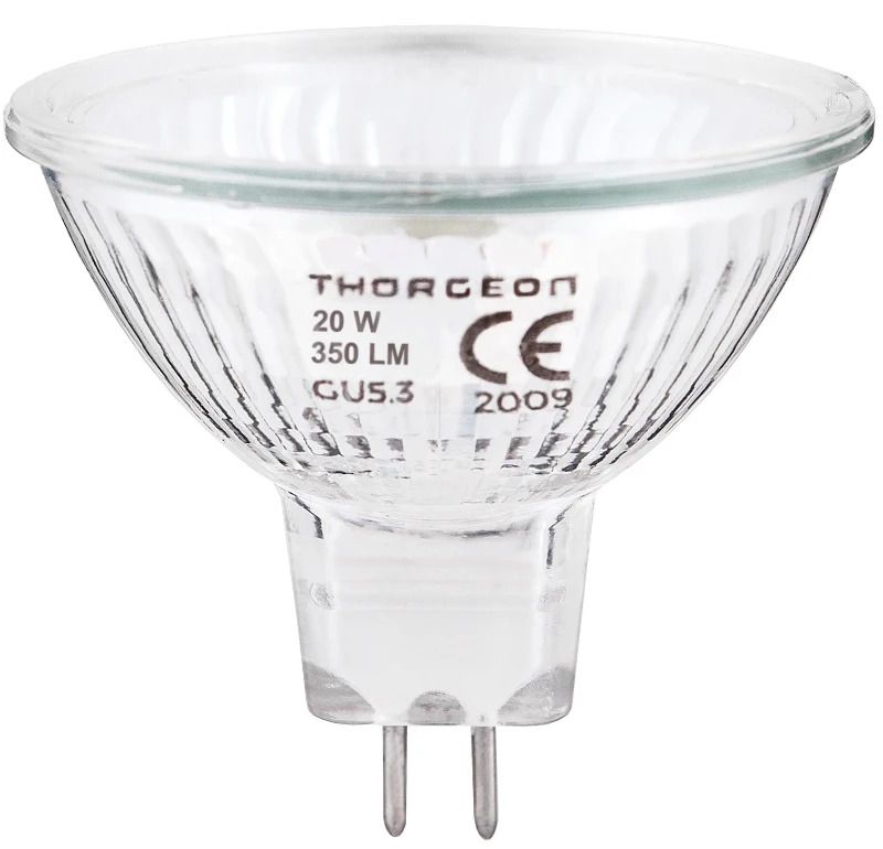 Thorgeon GU5.3 MR16 Halogeenspot | 20W 12V 2700K 38° | Ø50mm Dimbaar