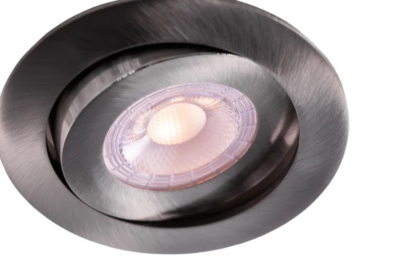 Thorgeon LED Downlighter Ø75mm | 5W 3000K/5700K 400Lm | 930/957 IP44 Dimbaar