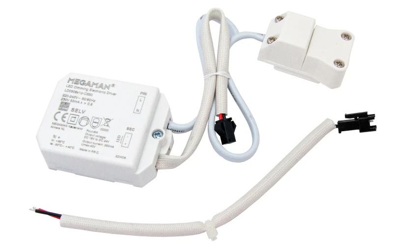 Megaman LED Downlighter Ø68mm | 10W 1800K/3000K 500lm 918/930 | IP44 DALI Dimbaar Zwart