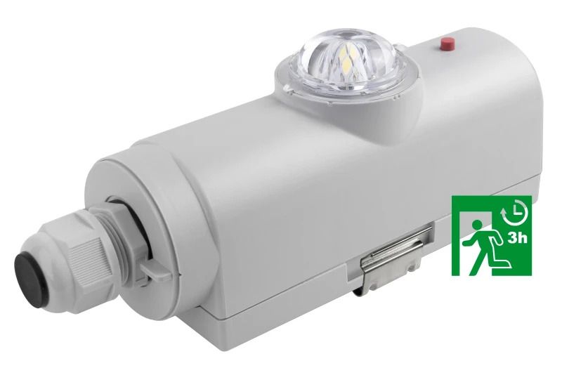 Megaman LED Noodverlichtingsarmatuur | 2.5W 6500K 240240lm | IP66 Wandopbouw/plafondopbouw | MM11102