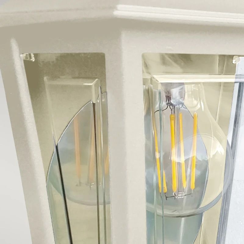 Elstead Lighting LED Wand Buitenlamp Deco Lane | 1X E27 Max 60W | IP44 | Dimbaar | Cream