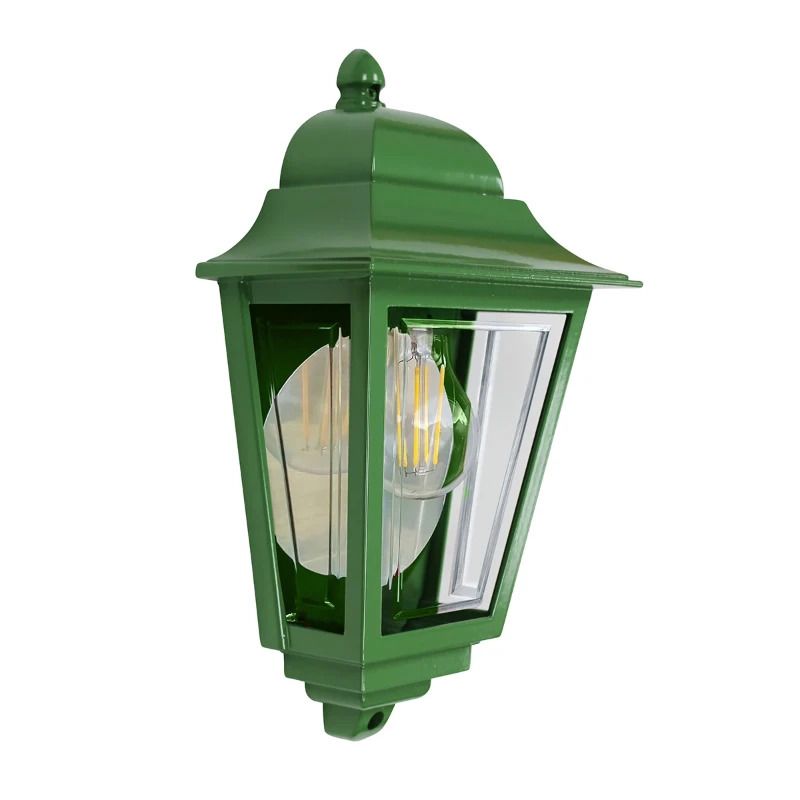 Elstead Lighting LED Wand Buitenlamp Deco Lane | 1X E27 Max 60W | IP44 | Dimbaar | Green