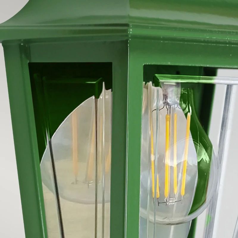 Elstead Lighting LED Wand Buitenlamp Deco Lane | 1X E27 Max 60W | IP44 | Dimbaar | Green