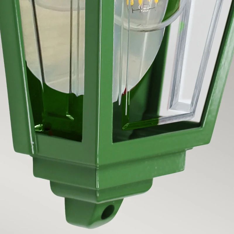 Elstead Lighting LED Wand Buitenlamp Deco Lane | 1X E27 Max 60W | IP44 | Dimbaar | Green